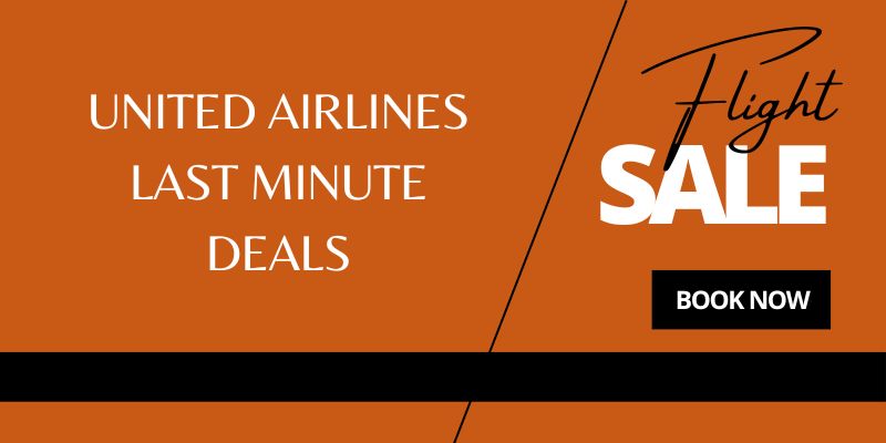 united airlines last minute deals