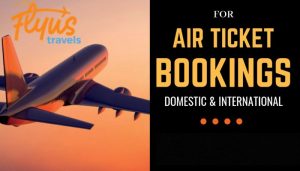 Book Domestic & International tickets online at the lowest price