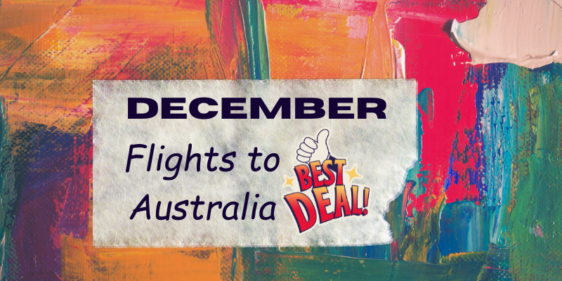 December flights to Australia