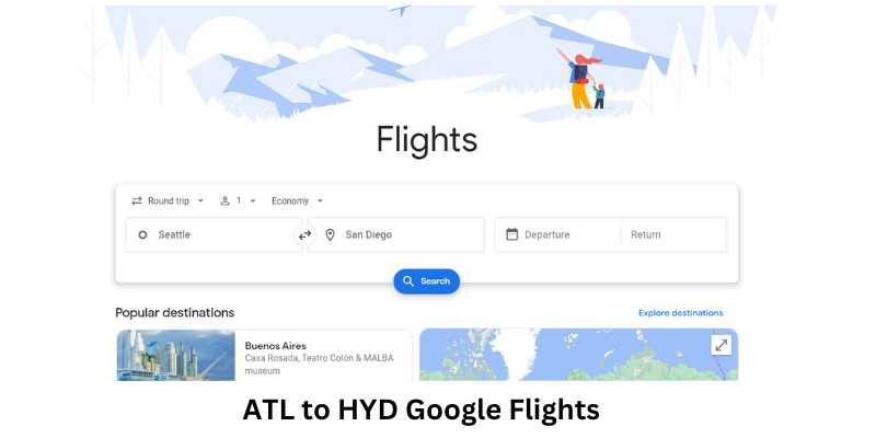 ATL to HYD google flights