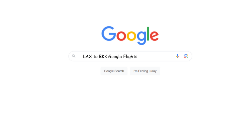 LAX to BKK Google Flights