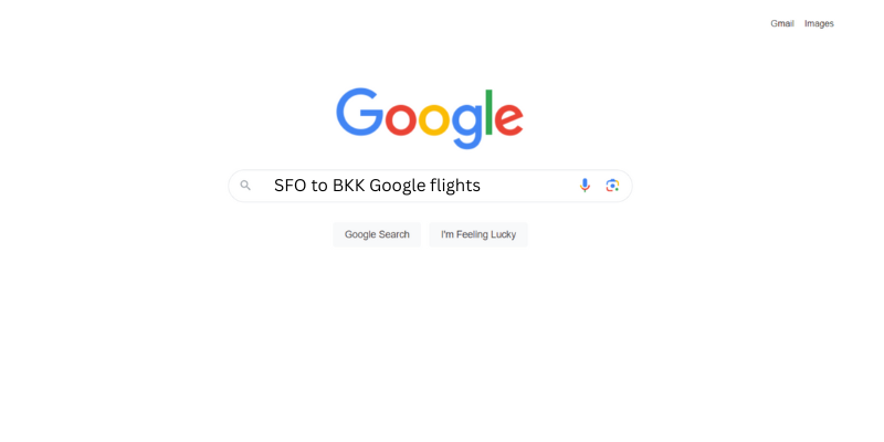 SFO to BKK Google flights