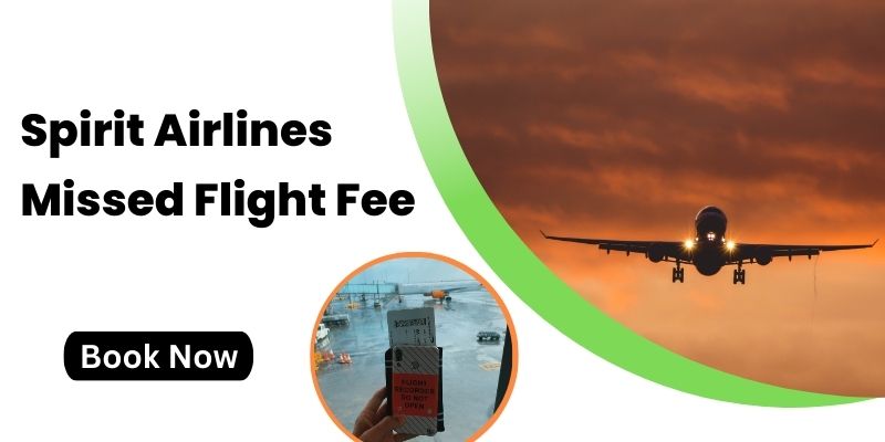 Spirit airlines missed flight fee